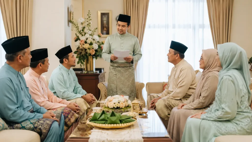 pantun merisik dan meminang
