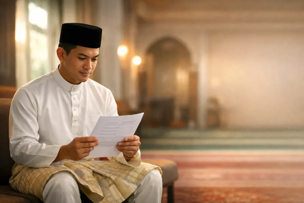 Lafaz Akad Nikah Pengantin Lelaki