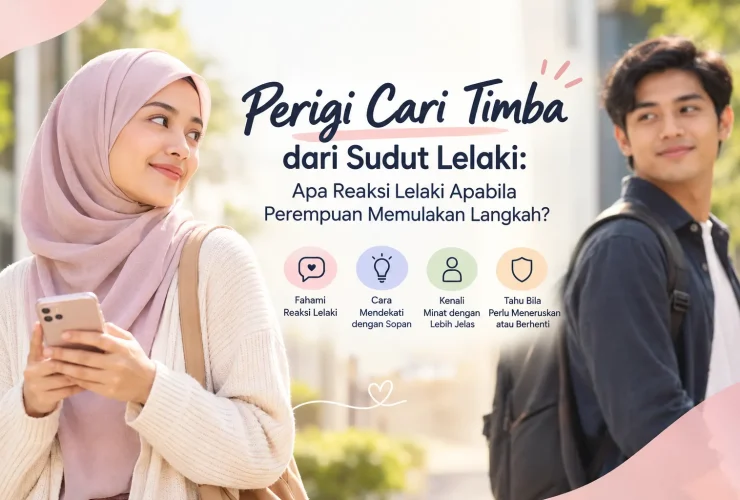 Perigi Cari Timba dari Sudut Lelaki: Apa Reaksi Lelaki Apabila Perempuan Memulakan Langkah? Perigi Cari Timba dari Sudut Lelaki: Apa Reaksi Lelaki Apabila Perempuan Memulakan Langkah?