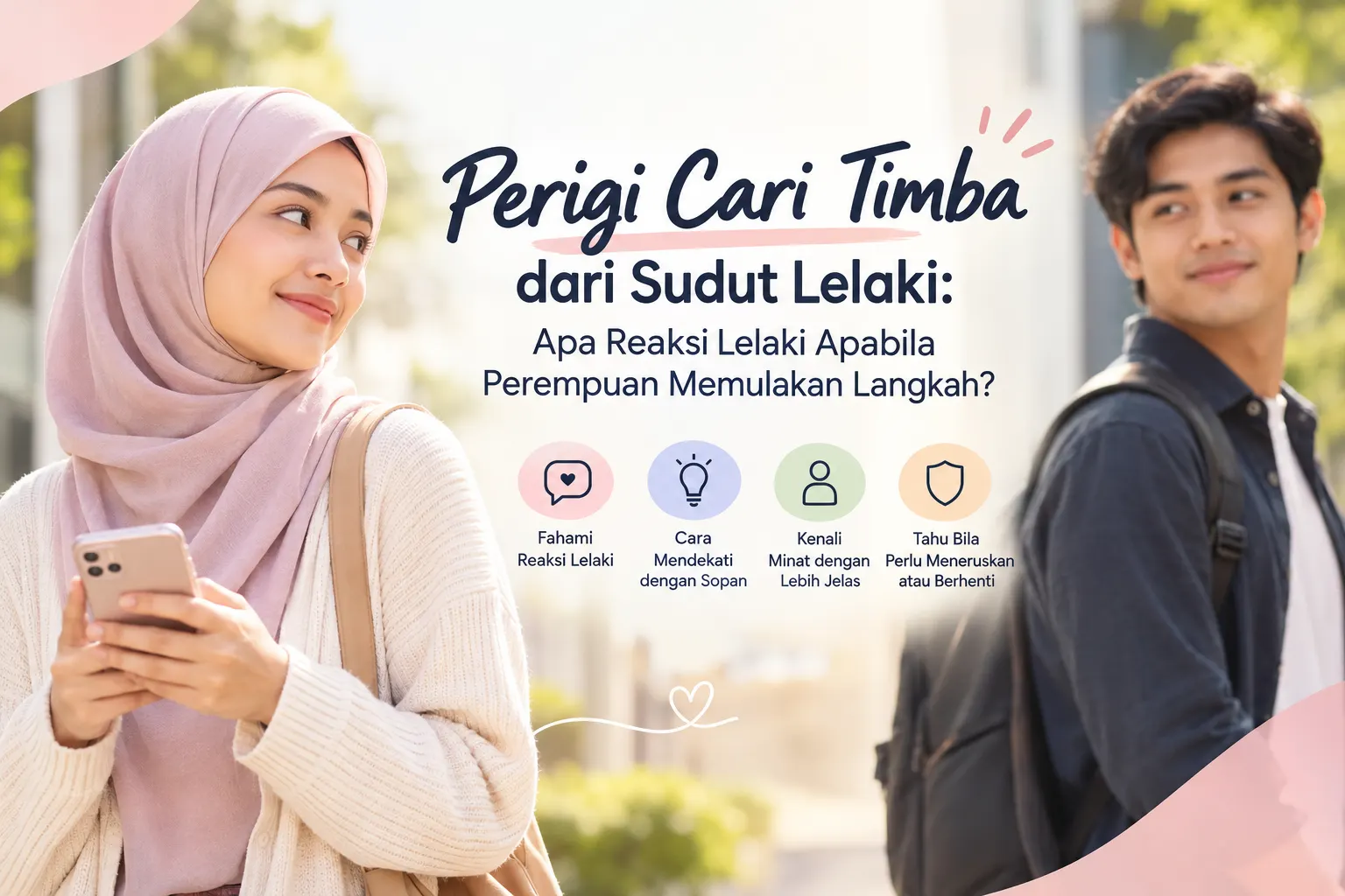 Perigi Cari Timba dari Sudut Lelaki: Apa Reaksi Lelaki Apabila Perempuan Memulakan Langkah? Perigi Cari Timba dari Sudut Lelaki: Apa Reaksi Lelaki Apabila Perempuan Memulakan Langkah?