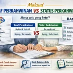 Maksud Taraf Perkahwinan vs Status Perkahwinan: Apa Bezanya & Kenapa Selalu Keliru?