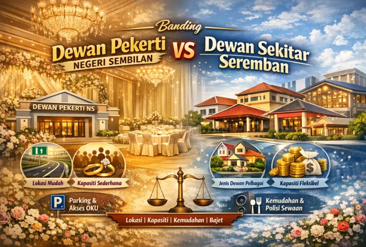 Banding Dewan Pekerti Negeri Sembilan vs Dewan Sekitar Seremban: Mana Lebih Sesuai Untuk Anda?