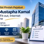 Checklist Pindahan Kantor ke Mercu Mustapha Kamal: Dokumen, Fit-out, Internet, dan Timeline