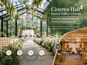 Cinerea Hall Forest Valley Cheras: Konsep Glasshouse vs Dewan Konvensional