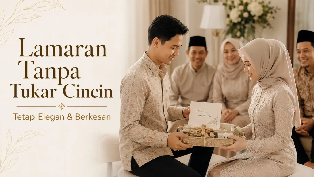 Tips Lamaran Tanpa Tukar Cincin yang Tetap Elegan dan Berkesan Tips Lamaran Tanpa Tukar Cincin yang Tetap Elegan dan Berkesan