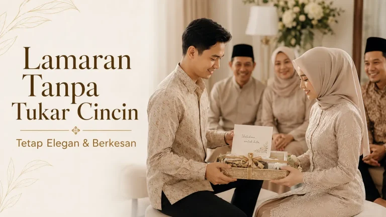 Tips Lamaran Tanpa Tukar Cincin yang Tetap Elegan dan Berkesan