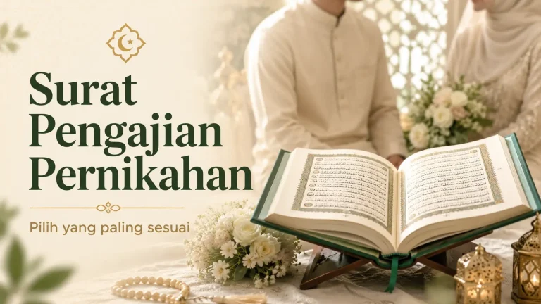 Bingung Memilih Surat yang Dibaca Saat Pengajian Pernikahan? Ini Jawabannya!