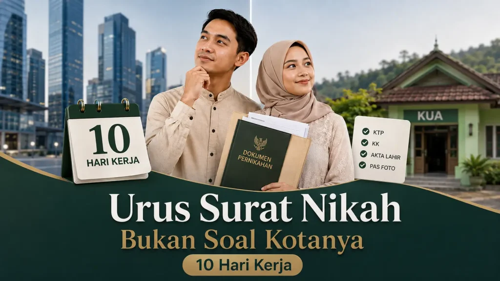 Berapa Lama Mengurus Surat Nikah di Kota Besar vs Kota Kecil? Ini Perbandingannya Berapa Lama Mengurus Surat Nikah di Kota Besar vs Kota Kecil? Ini Perbandingannya