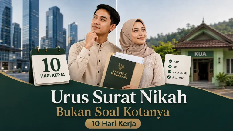 Berapa Lama Mengurus Surat Nikah di Kota Besar vs Kota Kecil? Ini Perbandingannya