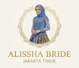 Pengantin hasil makeup elegan Alissha Bride