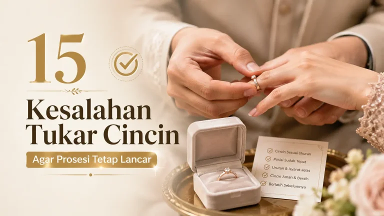 15 Kesalahan Saat Tukar Cincin yang Sering Terjadi dan Cara Menghindarinya