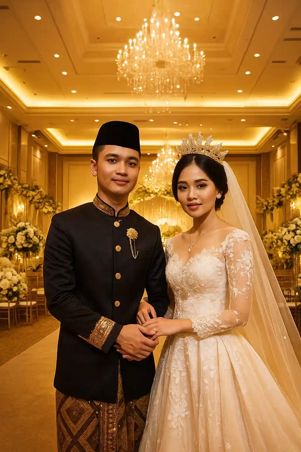 pasangan-pengantin-muda-lampung-di-ballroom-megah-graha-wangsa