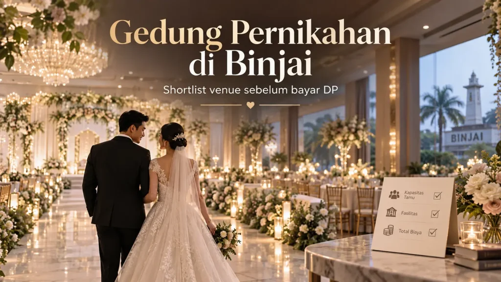 Bingung Pilih Gedung Pernikahan di Binjai? Ini Panduan untuk Calon Pengantin